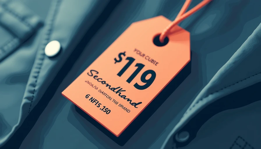 Illustration for fast fashion vs secondhand