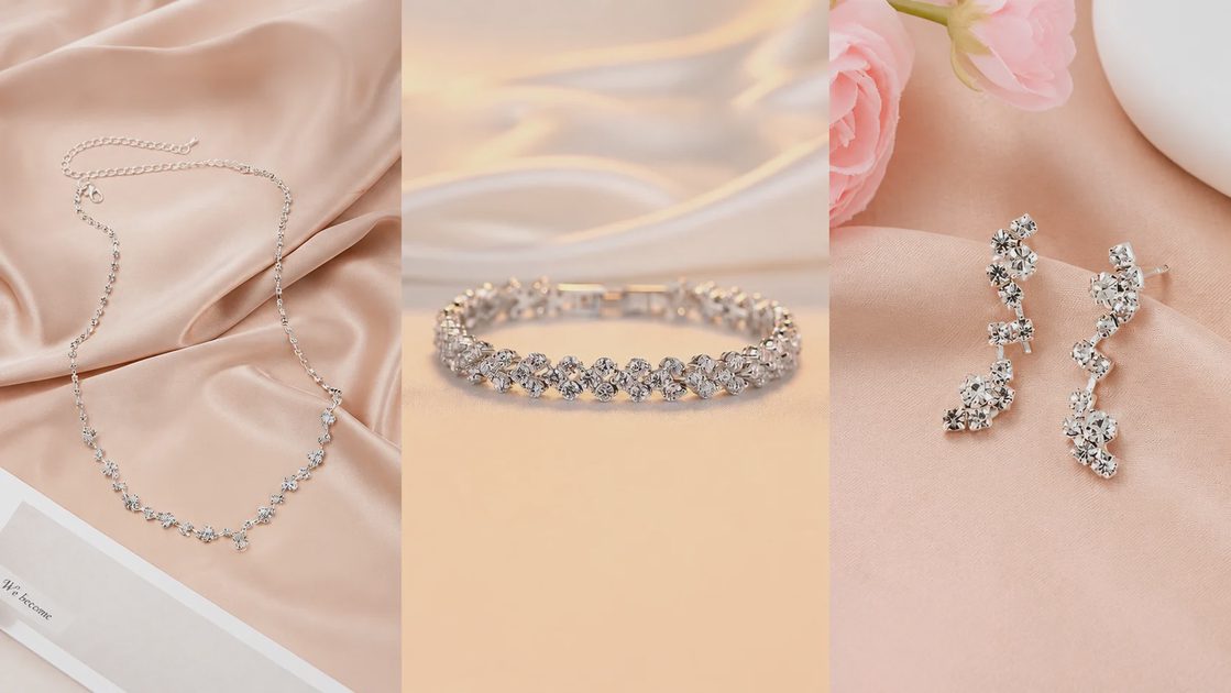 The Crystal Wedding Jewelry Set I Found When I Needed It Most crystal-wedding-jewelry-set