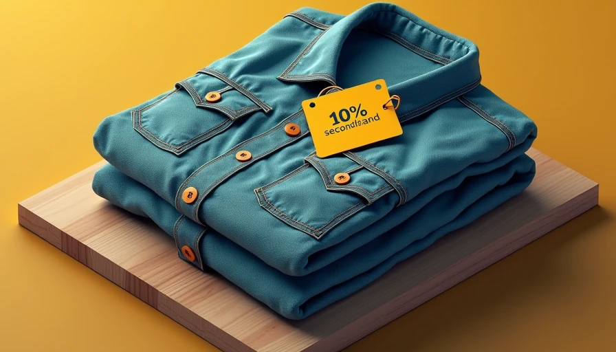 Visual context for depop sustainable and secondhand fashion
