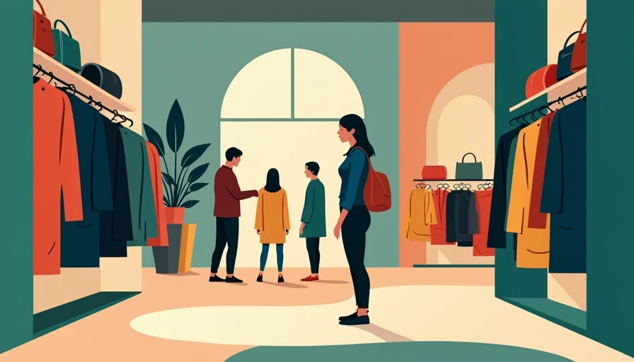 Visual context for luxury secondhand fashion
